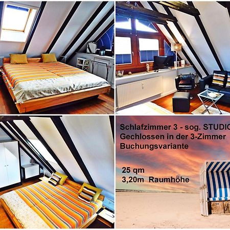 3-Zimmer-Ferienwohnung Deichwiese Westerland 1-3 Personen Dış mekan fotoğraf